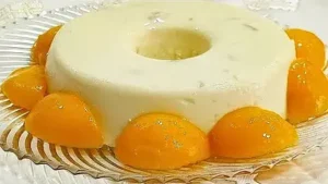 Bavaroise de Pêssego: Uma Sobremesa Fácil e Elegante