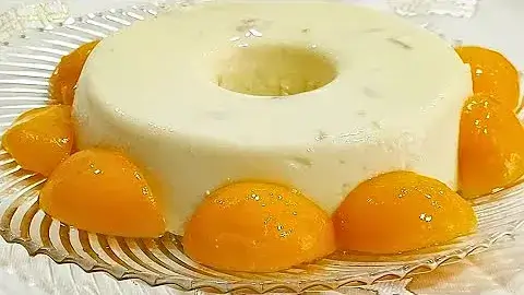 Bavaroise de Pêssego: Uma Sobremesa Fácil e Elegante