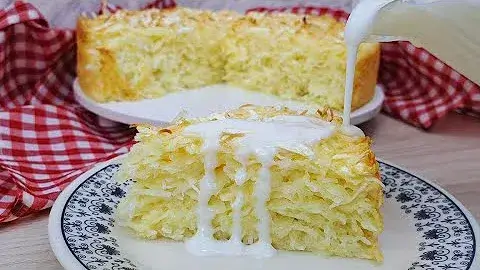 Bolo Cremoso de Mandioca com Coco: Uma Delícia Sem Farinha de Trigo