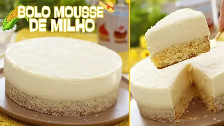 Bolo Mousse de Milho: Receita Tradicional com Sabor e Textura Cremosa