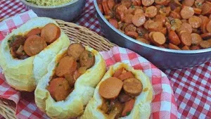 Molho de Cachorro-Quente com Linguiça Defumada: Sabor Perfeito para Sua Festa Junina