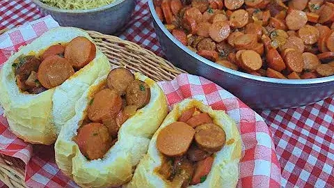 Molho de Cachorro-Quente com Linguiça Defumada: Sabor Perfeito para Sua Festa Junina