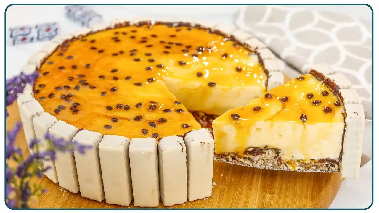 Torta de Maracujá Fácil e Cremosa: Receita Rápida para Quem Quer Praticidade e Sabor