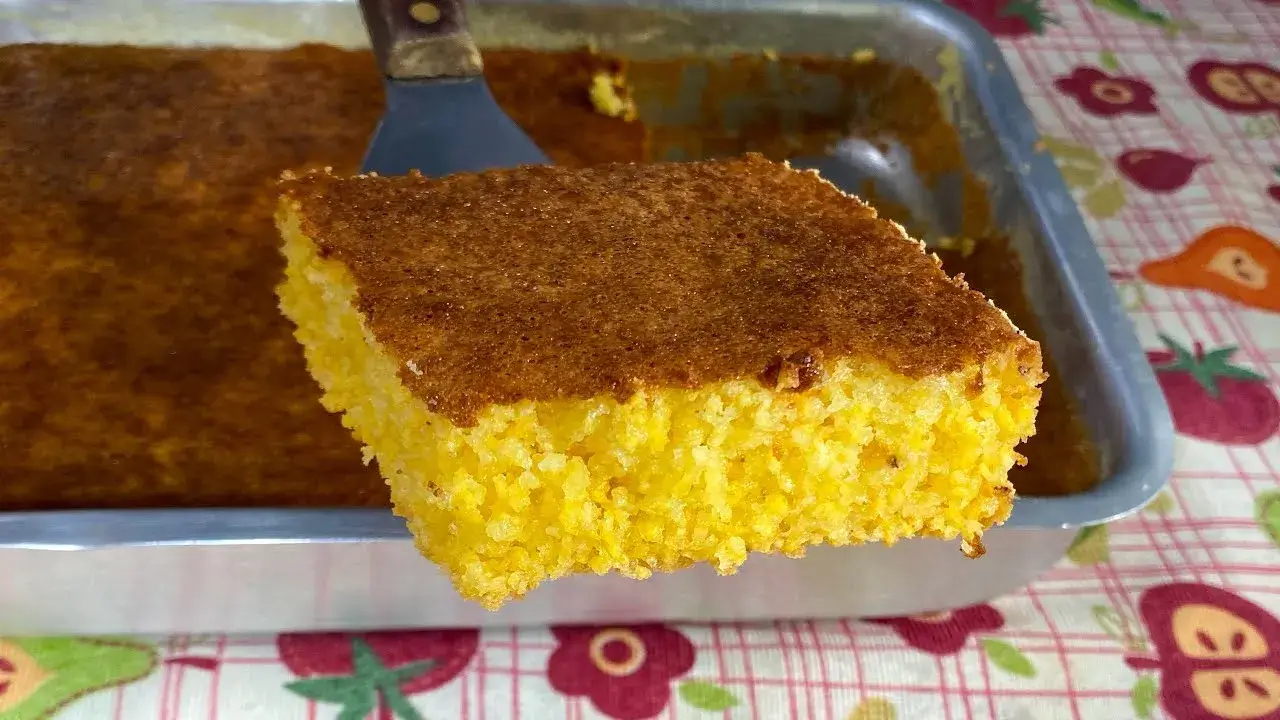 Bolo de Flocão de Milho: Receita Fácil e Fofinha