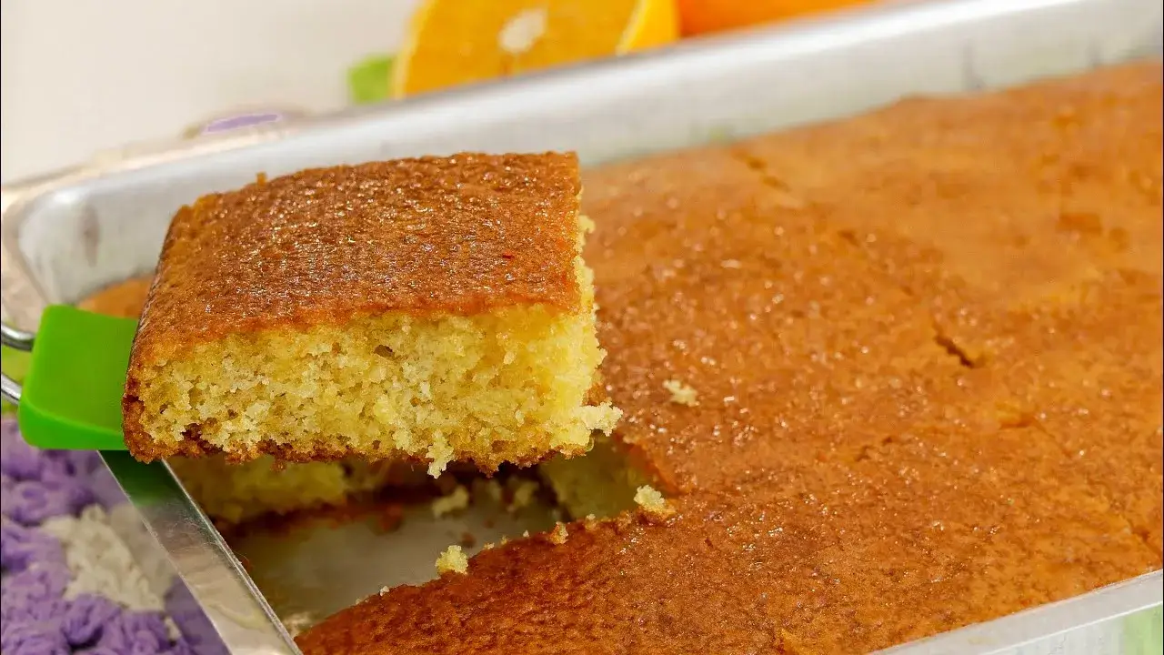 Bolo de Laranja Simples e Fácil: Receita Sem Leite com Sabor Natural