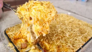 Cachorro-Quente de Forno com Purê e Batata Palha: Receita Completa e Deliciosa