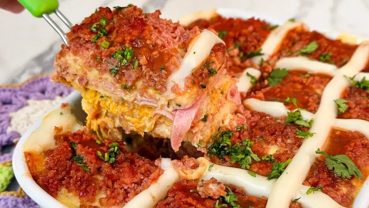 Lanchão Quente de Forno com Presunto, Queijo e Calabresa: Receita Fácil e Recheada