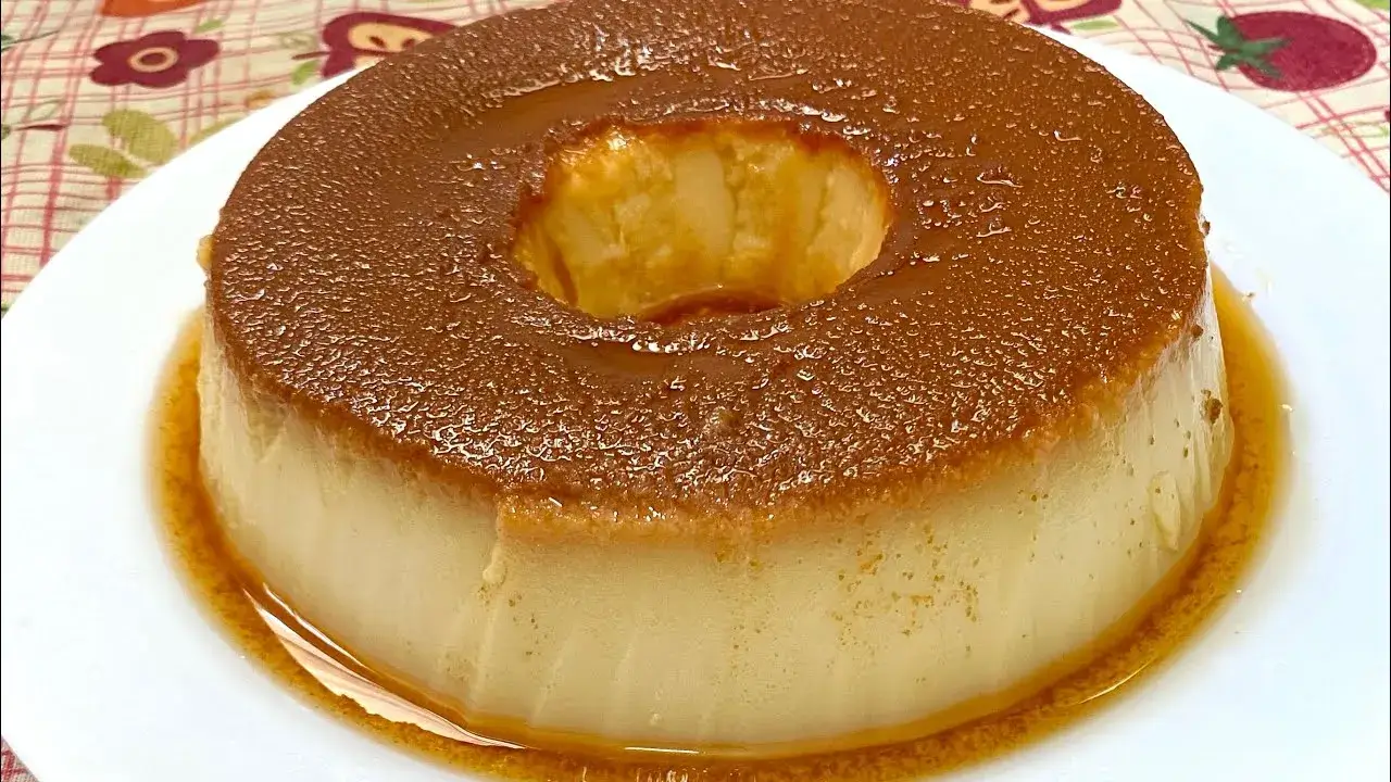 Pudim de Pão Amanhecido Fácil e Cremoso