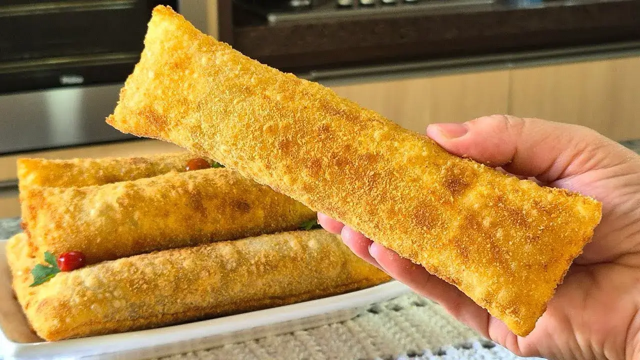 Receita de Cigarrete: Lanche Fácil e Crocante para Qualquer Momento