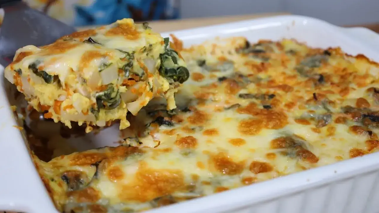 Salteado de Espinafres Gratinado: Receita Rápida, Saudável e Cheia De Sabor