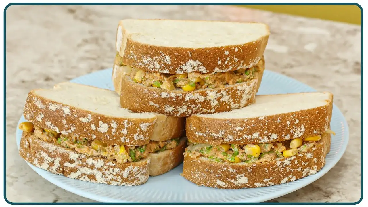 Sanduíche Natural Com Patê de Atum: Receita Fácil e Perfeita Para o Dia a Dia