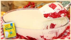 Sobremesa de Gelatina com Mousse de Leite Ninho: Receita Fácil e Deliciosa