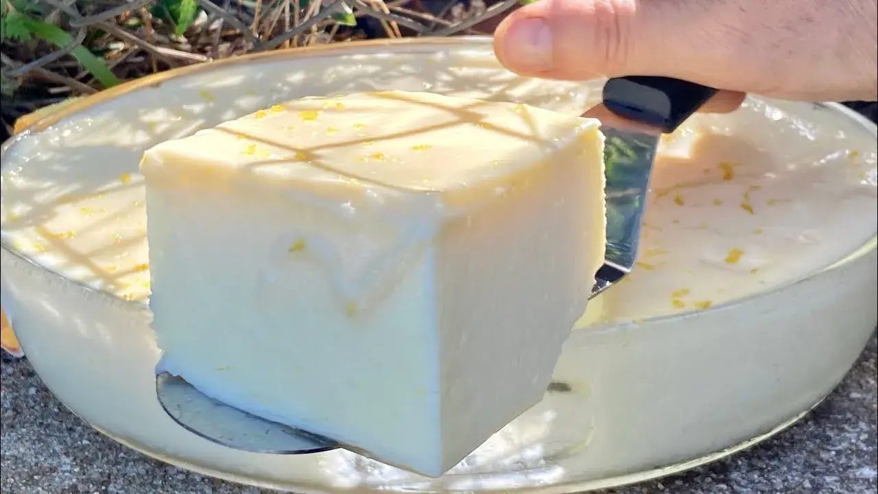 Sobremesa de Limão com Gelatina e Iogurte já Faça