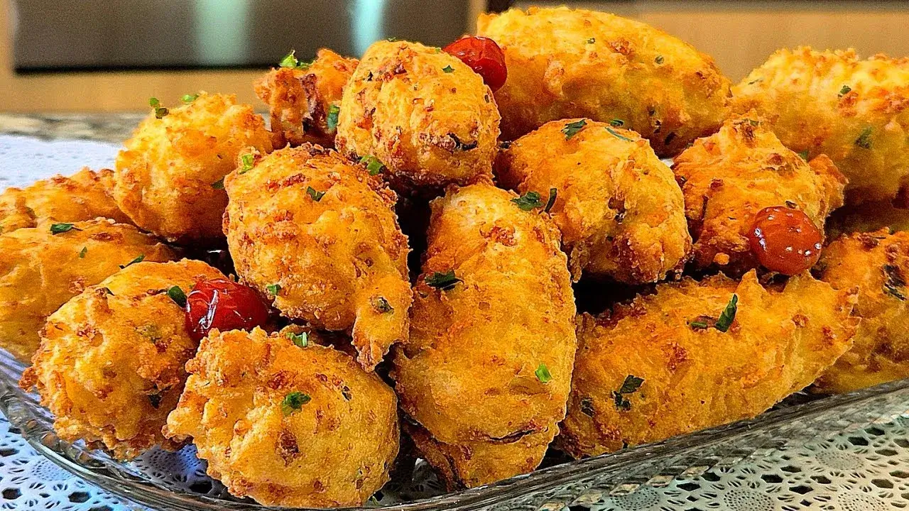 Bolinho de Arroz Crocante e Fácil de Fazer