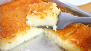 Caçarola de Coco: Bolo Cremoso de Coco Fácil