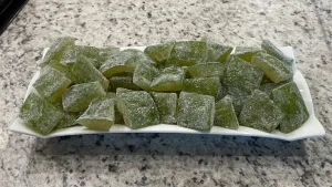 Doce de Mamão Cristalizado Crocante e Macio
