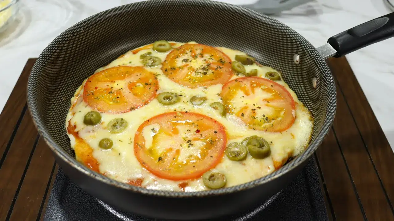 Pizza de Frigideira Super Fácil de Fazer Veja