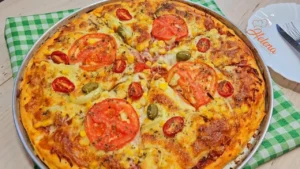 Pizza Fácil e Rápida: Receita Prática de Massa e Recheio