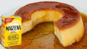 Pudim de Maizena Cremoso sem Forno