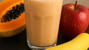 Vitamina Pós-Exercício com Frutas