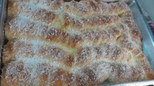 Pão Caseiro com Queijo Muito Gostoso