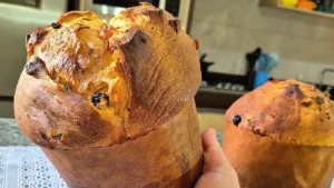 Receita de Panetone Caseiro: Massa Fofa e Frutas Distribuídas Perfeitamente