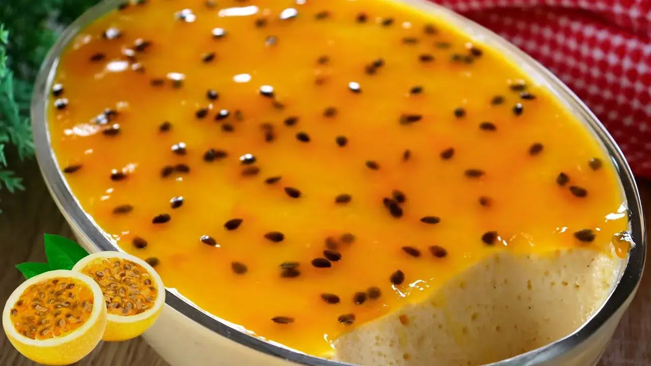 Mousse de Maracujá Cremoso Muito Fácil de Fazer