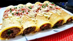 Panqueca de carne fácil que vai surpreender você