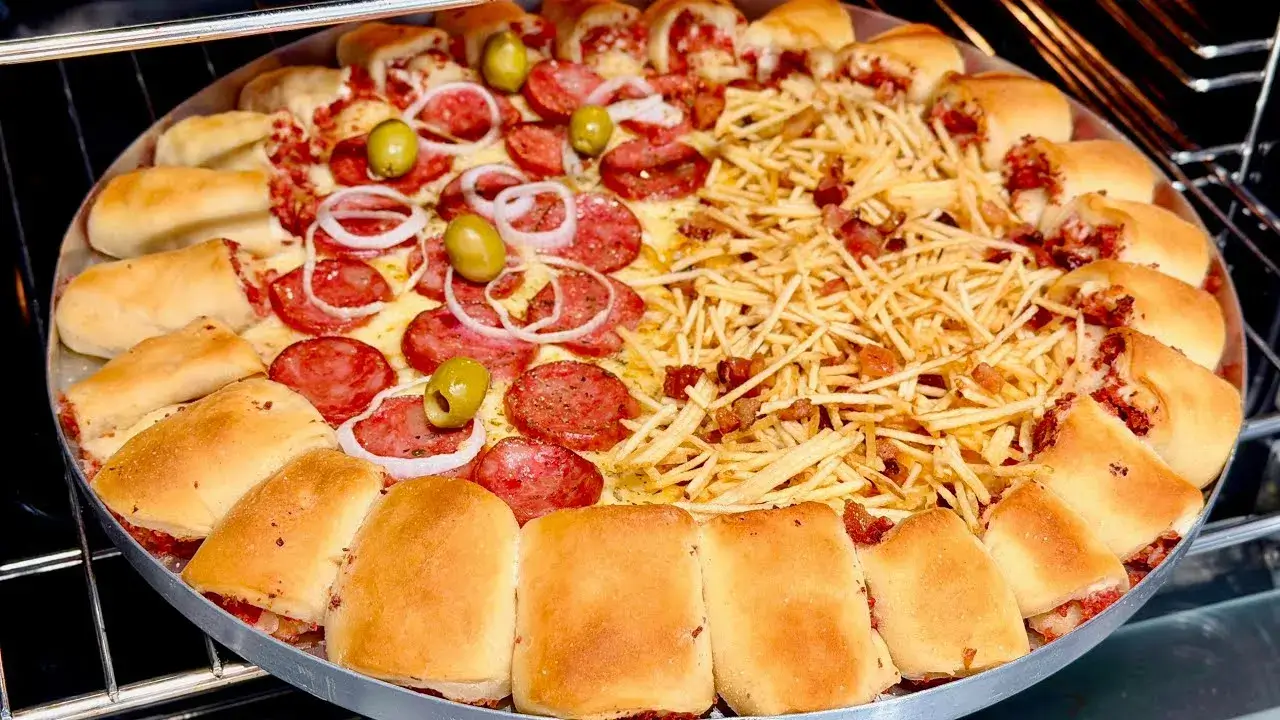 Pizza Caseira Fácil: A receita de pizza perfeita para fazer hoje mesmo
