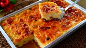Pudim de Natal Tradicional Fácil com Frutas: Receita que Encanta no Primeiro Pedaço