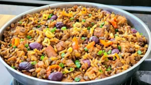 Arroz com Lentilha Tradicional com Lombo Suíno para Final de Ano