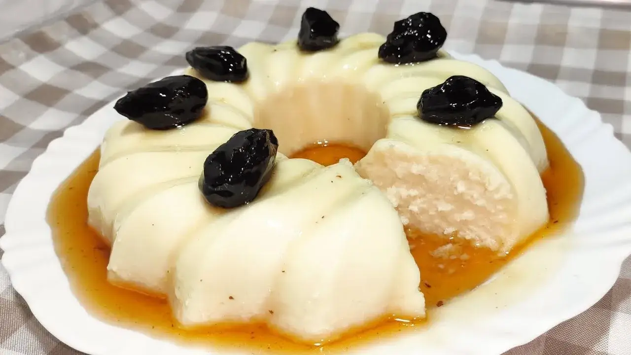 Flã de coco cremoso que conquista na primeira colher