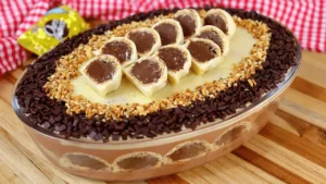 Pavê de Ouro Branco sem Fogo Fácil e Cremoso