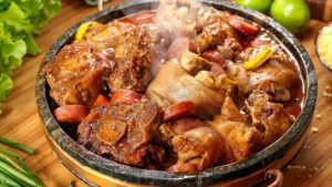 Pé de Porco com Rabada: Receita de Pé de Porco Fácil e Saborosa