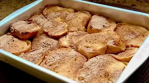 Rabanada assada que surpreende pelo sabor da receita de rabanada assada