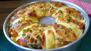 Rosca Natalina Fácil no Liquidificador: Receita prática para preparar uma rosca natalina fofinha