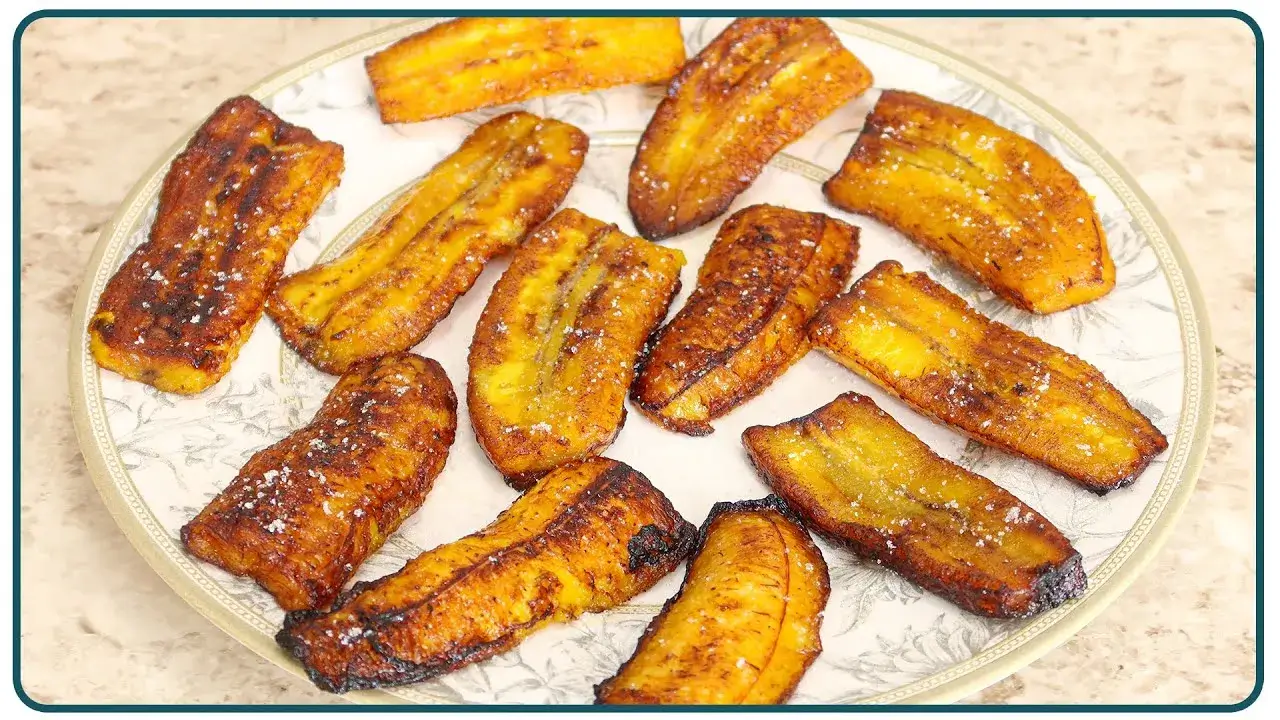 Banana frita fácil e dourada para qualquer momento