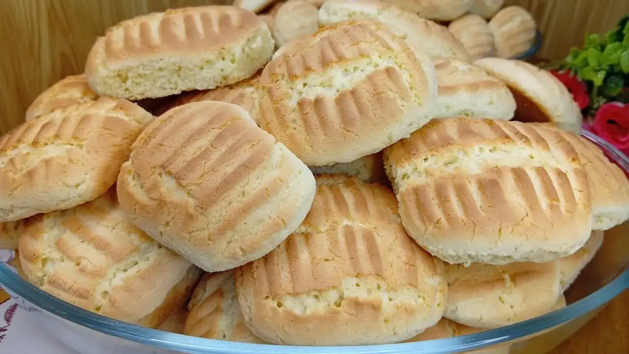 Bolacha de nata com coco fácil para fazer em casa