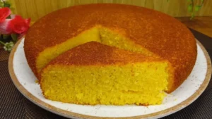 Bolo Sem Glúten de Farinha de Milho Fácil no Liquidificador
