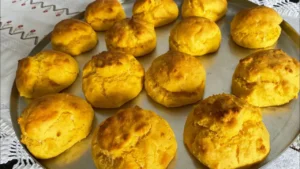 Broa de Colher Simples com Fubá de Canjica