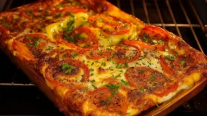 Lanchão de Forno Simples com Massa de Batata e Presunto