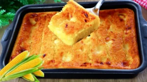 Pamonha de Forno com Queijo Fácil e Bem Caseira