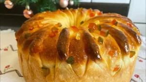 Rosca Natalina Caseira Macia e Econômica para o Café da Manhã