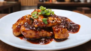 Tilápia ao Molho de Gochujang Apimentada e Fácil de Fazer