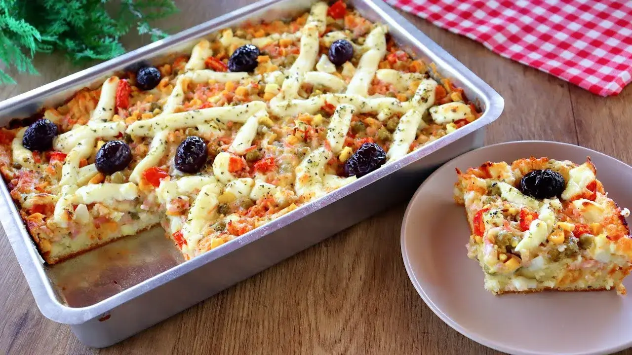 Torta Portuguesa Fácil de Forno para o Lanche da Família