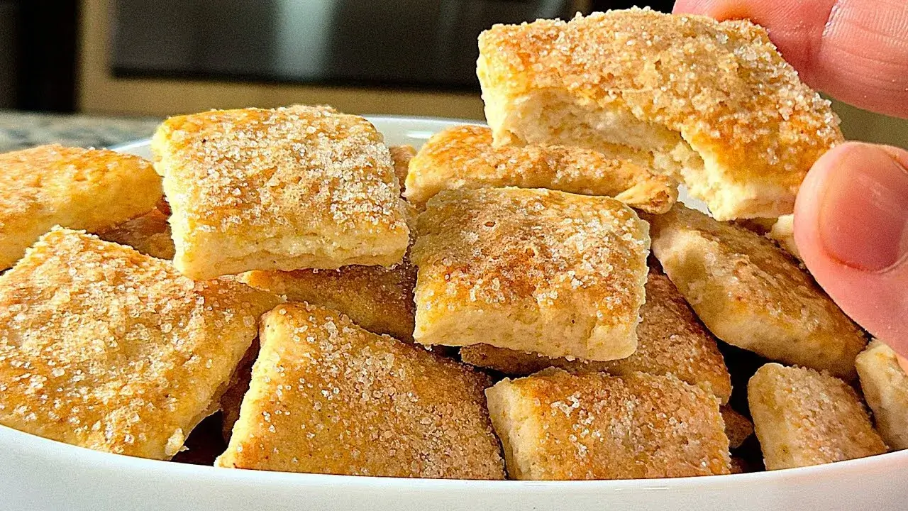 Biscoitinho Crocante Caseiro Fácil para Acompanhar o Café