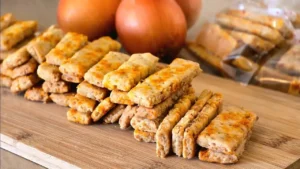 Biscoito de Cebola Fácil e Crocante