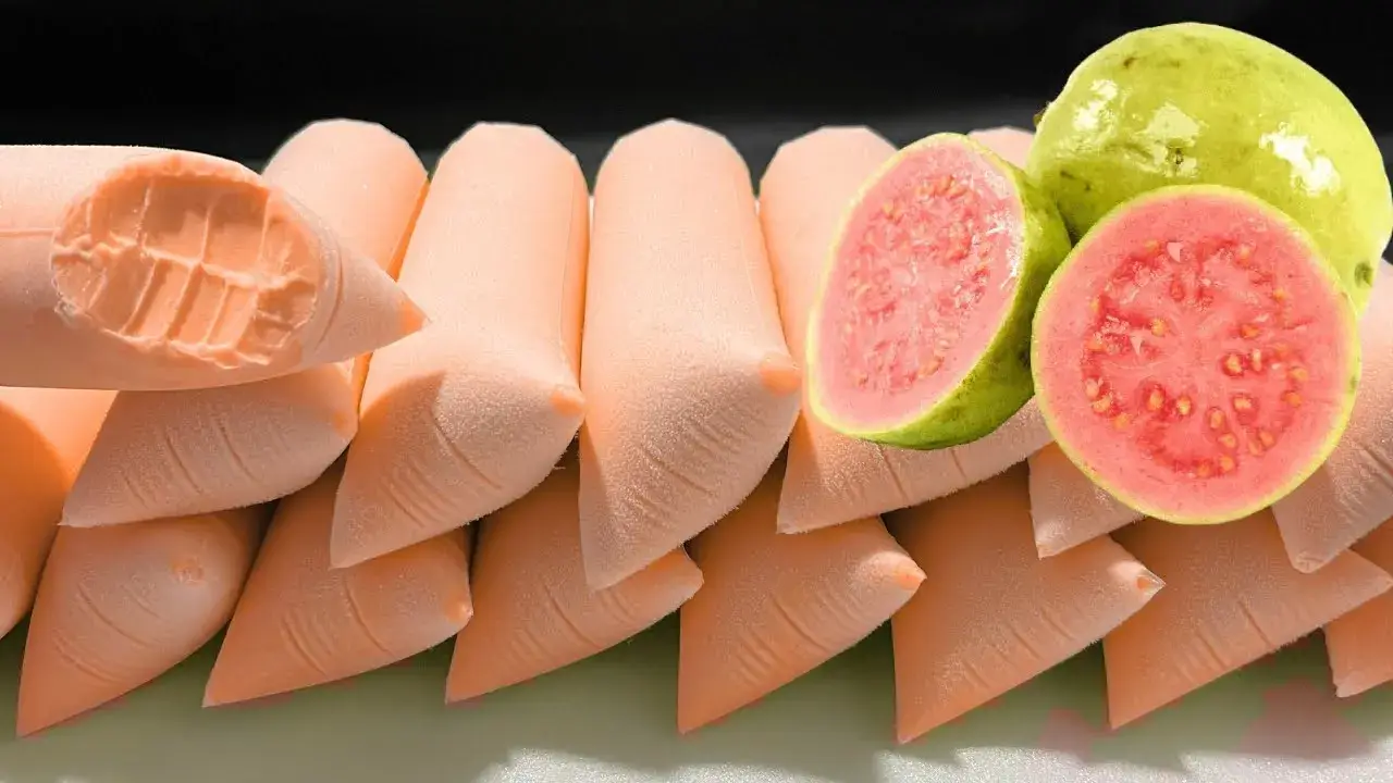 Geladinho de Goiaba Cremoso da Fruta para Vender ou Consumir