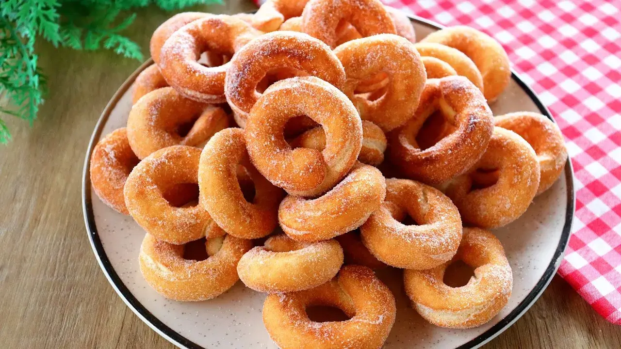Rosquinha de Vinagre Crocante por Fora e Macia por Dentro para o Café