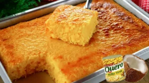 Bolo Cocada de Milho: Receita Cremosa Sem Farinha de Trigo e Cheia de Sabor